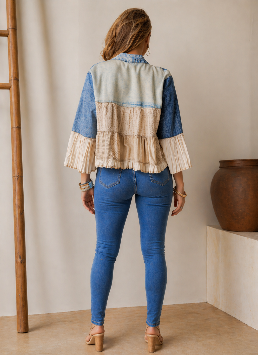 chaqueta en mahón (denim)