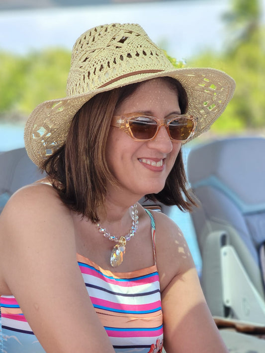 Handwoven Open-Weave Panama Hat