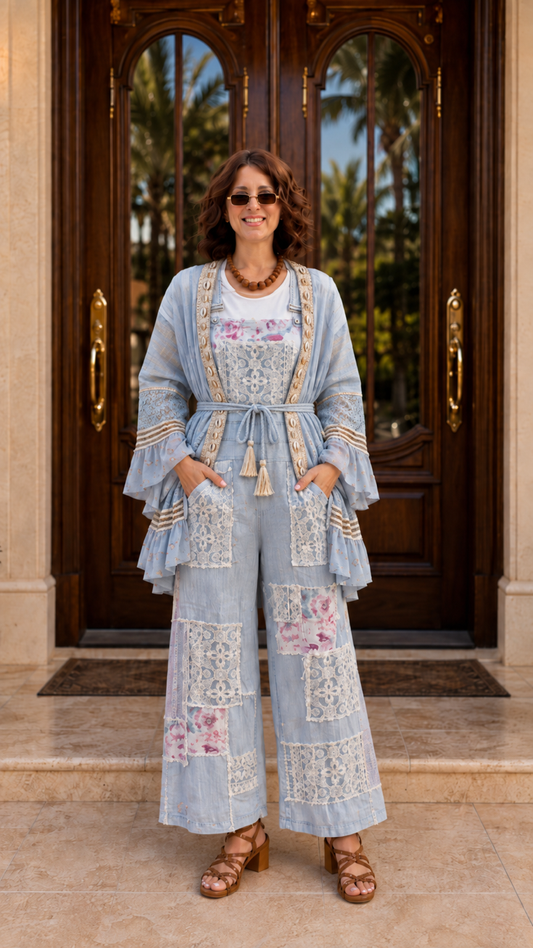 Chaqueta estilo boho chic